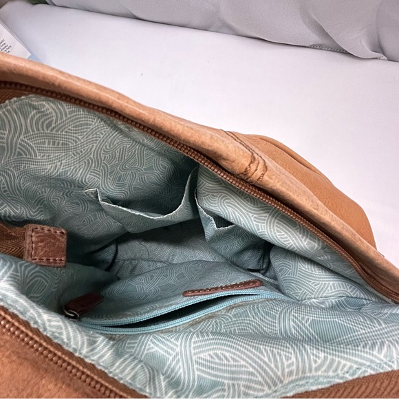 The Sak Ashland Bucket Bag Brown Leather Crossbody - Picture 12 of 16